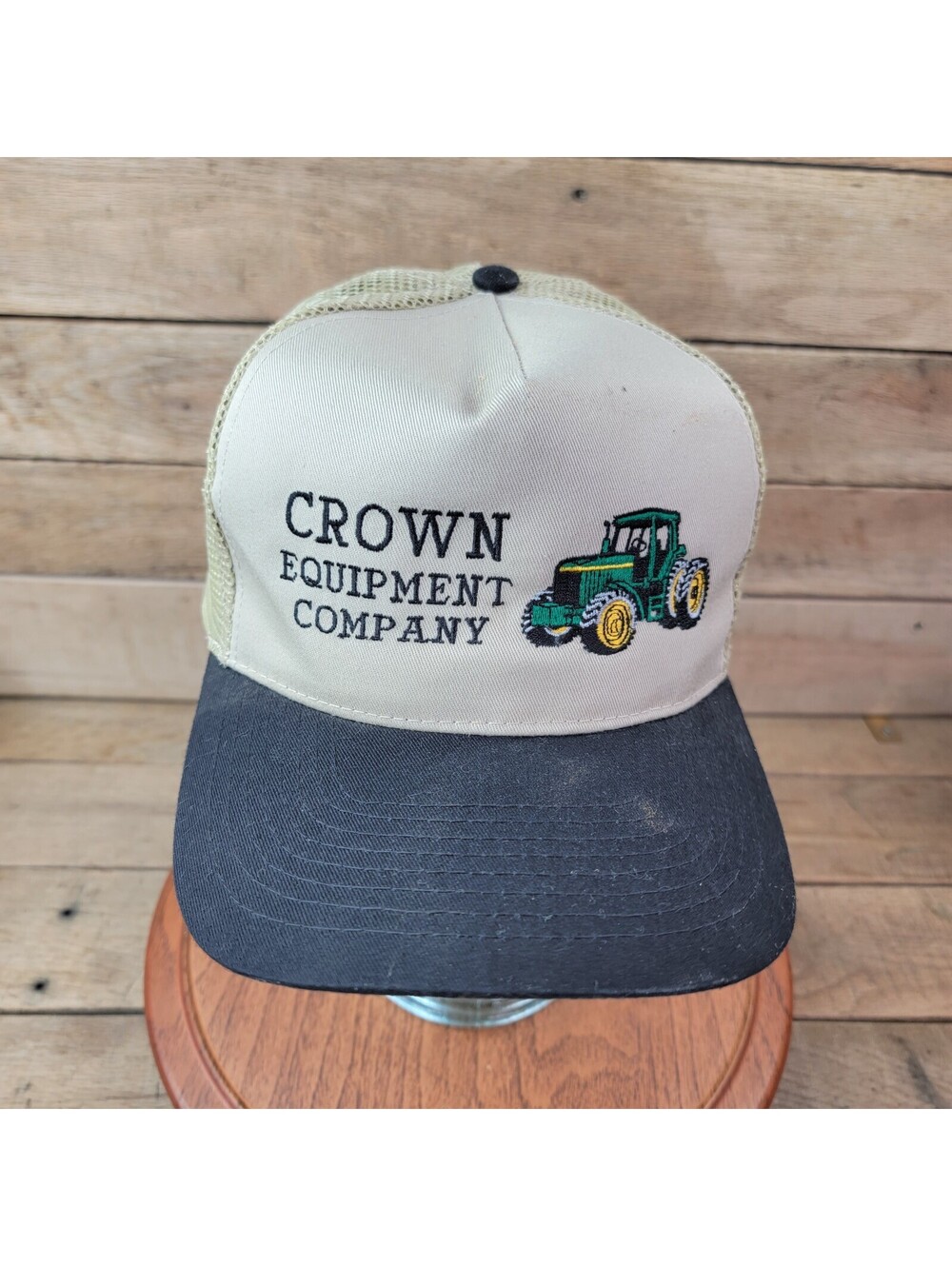Farmington MO Crown Equipment Company Snapback Hat Tractor Farm Equipment